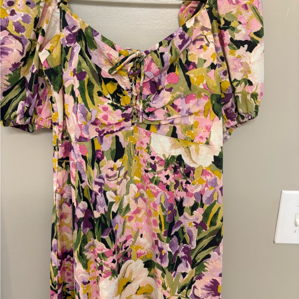 H&M Multicolor Floral Dress